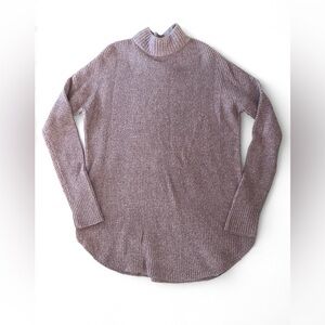 Lavender Turtleneck Sweater